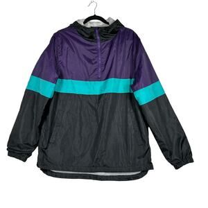 FBRK Lightweight Winbreaker Jacket Size Large